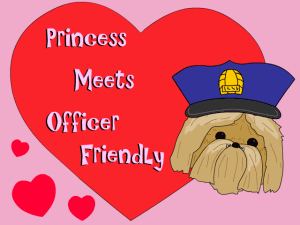 Princess Meets Officer Friendly